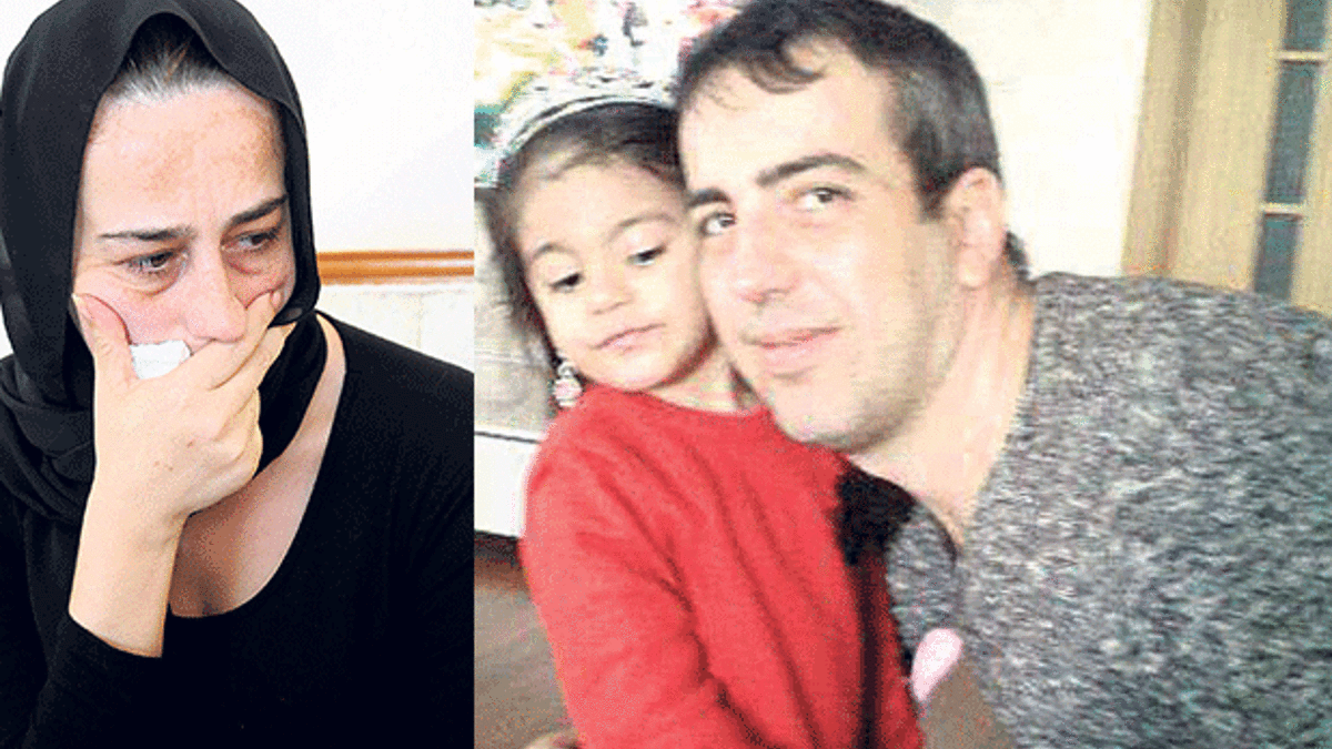 Kızına hasret gitti!