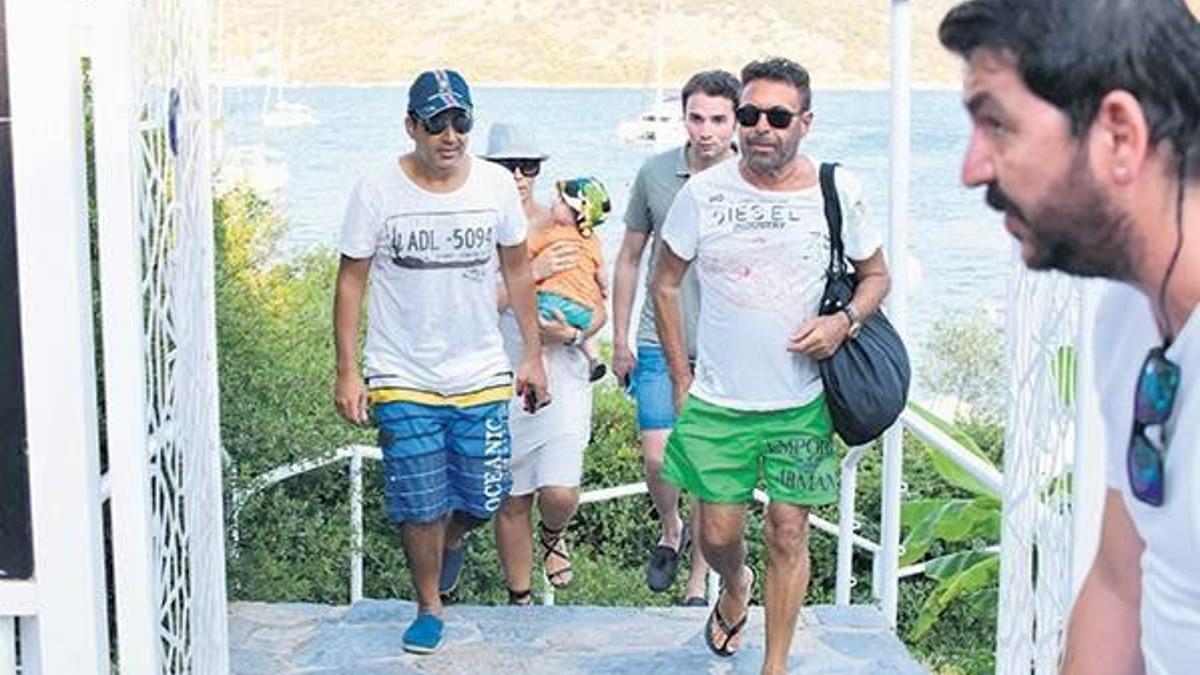 Kavga sonrası plaj sefası
