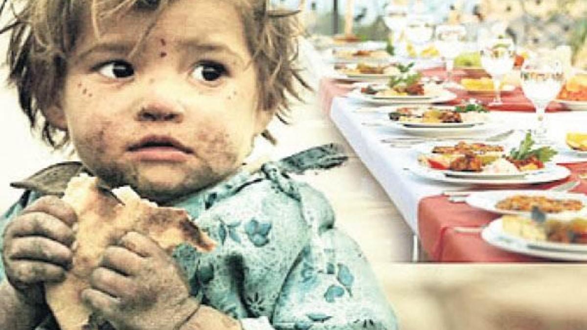 Biri boğaza biri konfora harcıyor