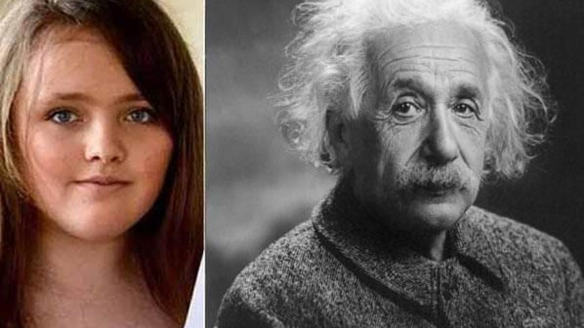 Einstein’i solladı! Dünya bu kızı konuşuyor...