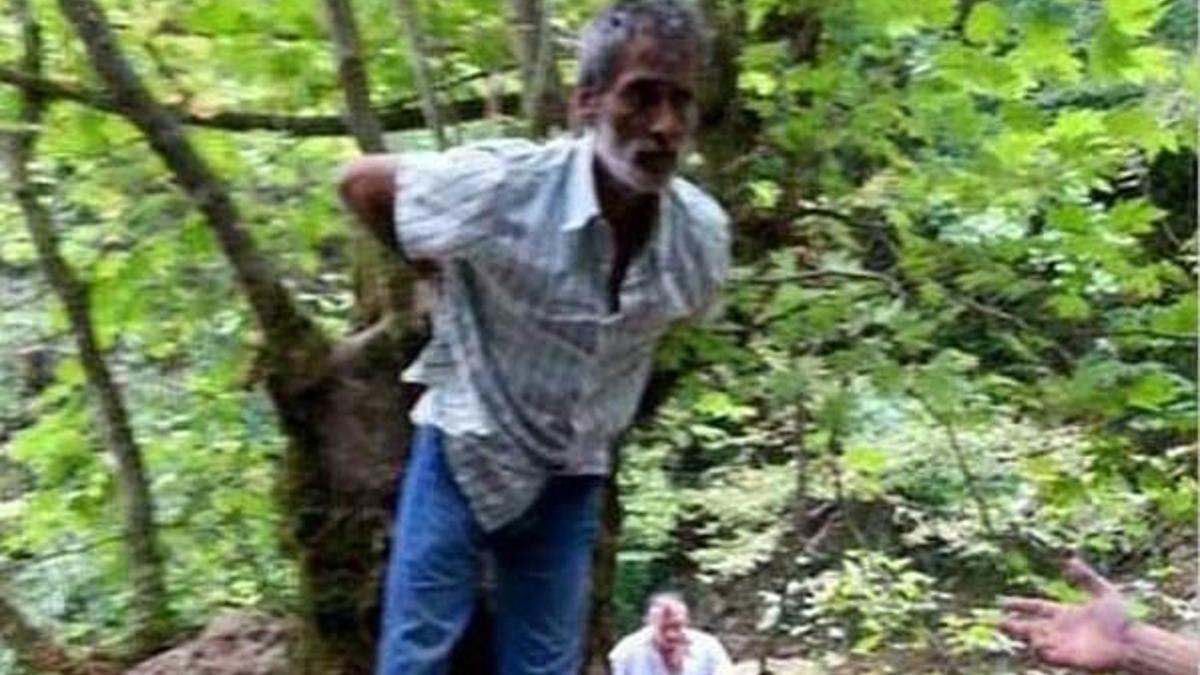 Kayınpederini kaçırıp dövdü! Fotoğrafını paylaştı