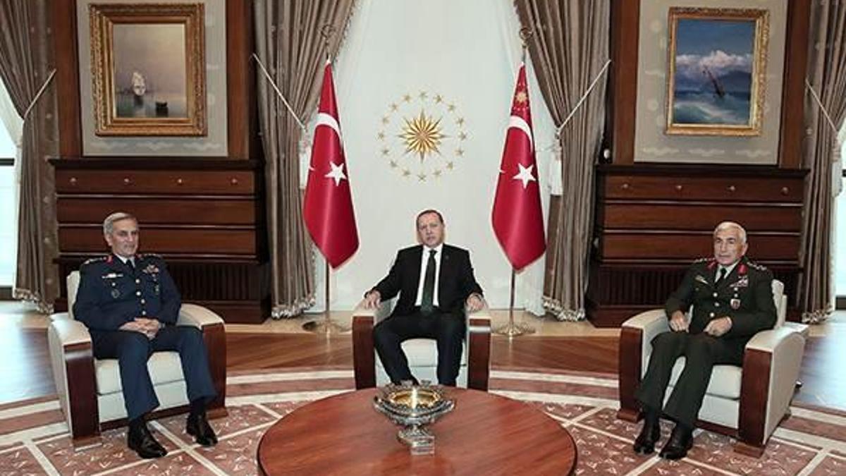 Cumhurbaşkanı Erdoğan veda ziyaretlerini kabul etti