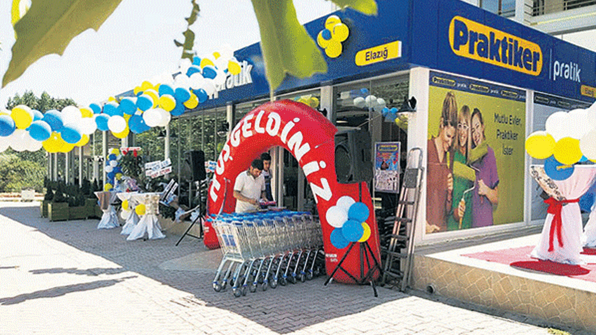 Praktiker Doğu’ya Elazığ’dan girdi