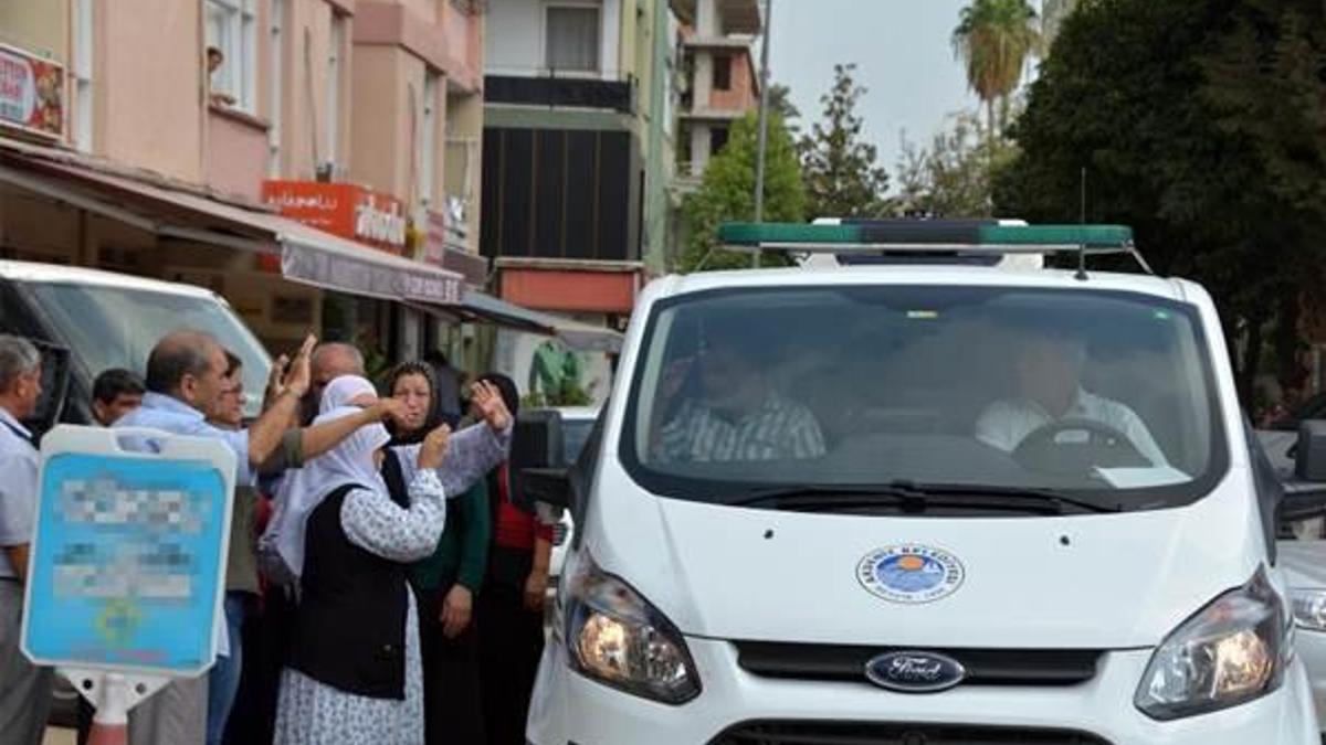 PKK’lının cenazesi Suriye’ye götürüldü