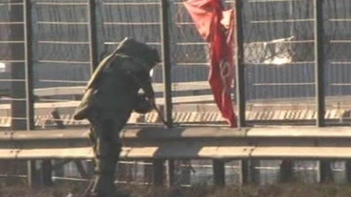 Bomba şüphesi TEM otoyolunu trafiğe kapattı
