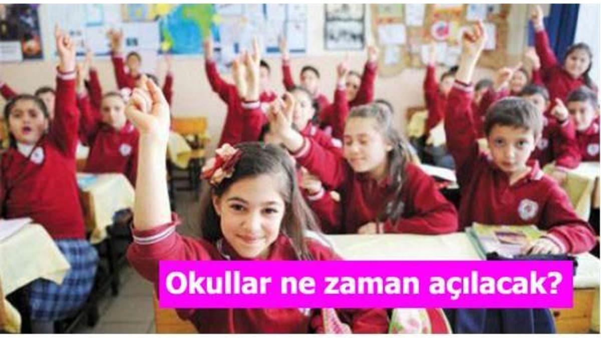 Okullar ne zaman açılacak? Tatil uzayacak mı?