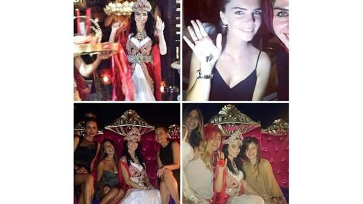 Merve Boloğur'un görkemli kına gecesi