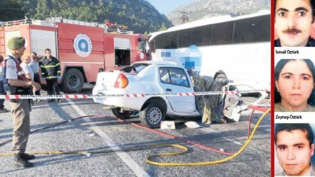 Bir aileyi yok eden kaza