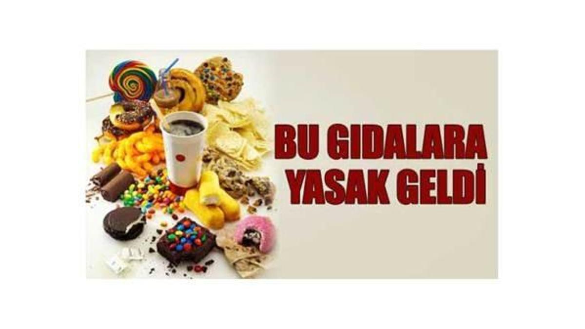 Bu yiyecekler artık okul kantinlerinde satılmayacak
