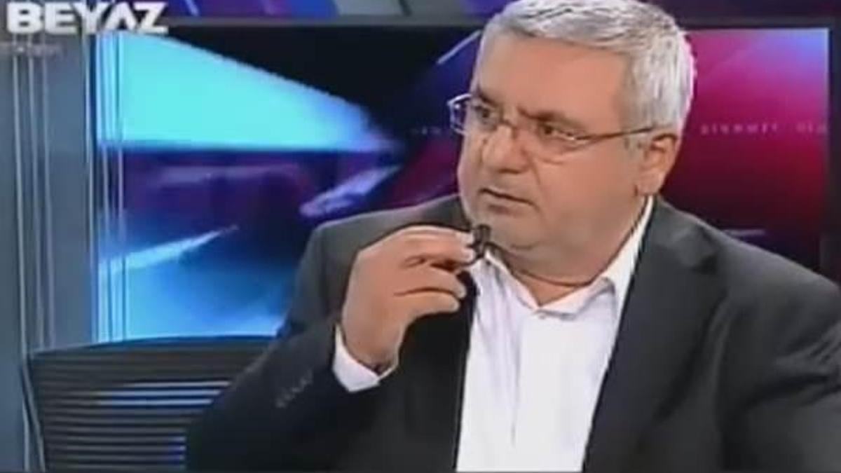 Metiner canlı yayını terk etti