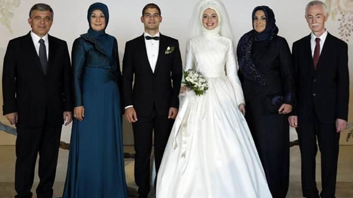 Abdullah Gül'ün oğlu Ahmet Münir Gül evlendi