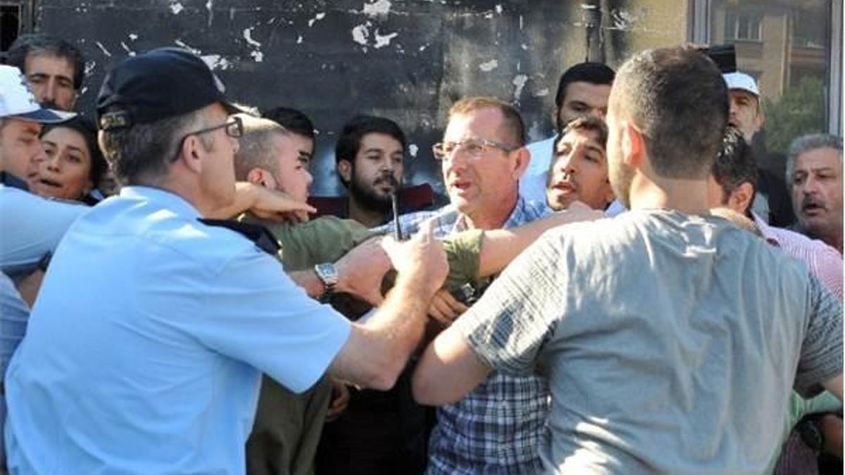 Soma davası polis müdahalesiyle başladı!