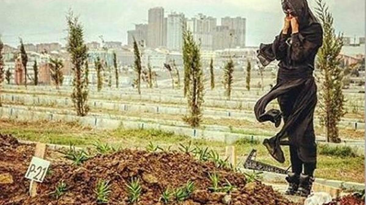 Nazıl Hamarat mezar başında fotoğraf paylaşınca...