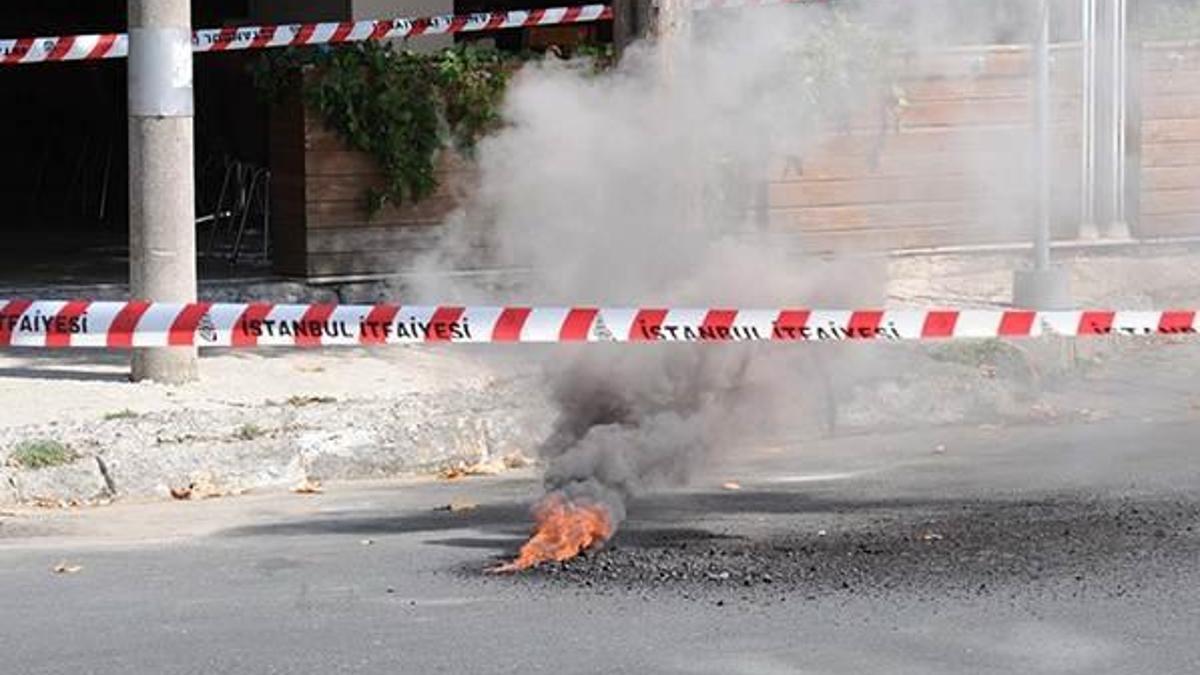 Beşiktaş’ta yeraltından alevler çıktı!