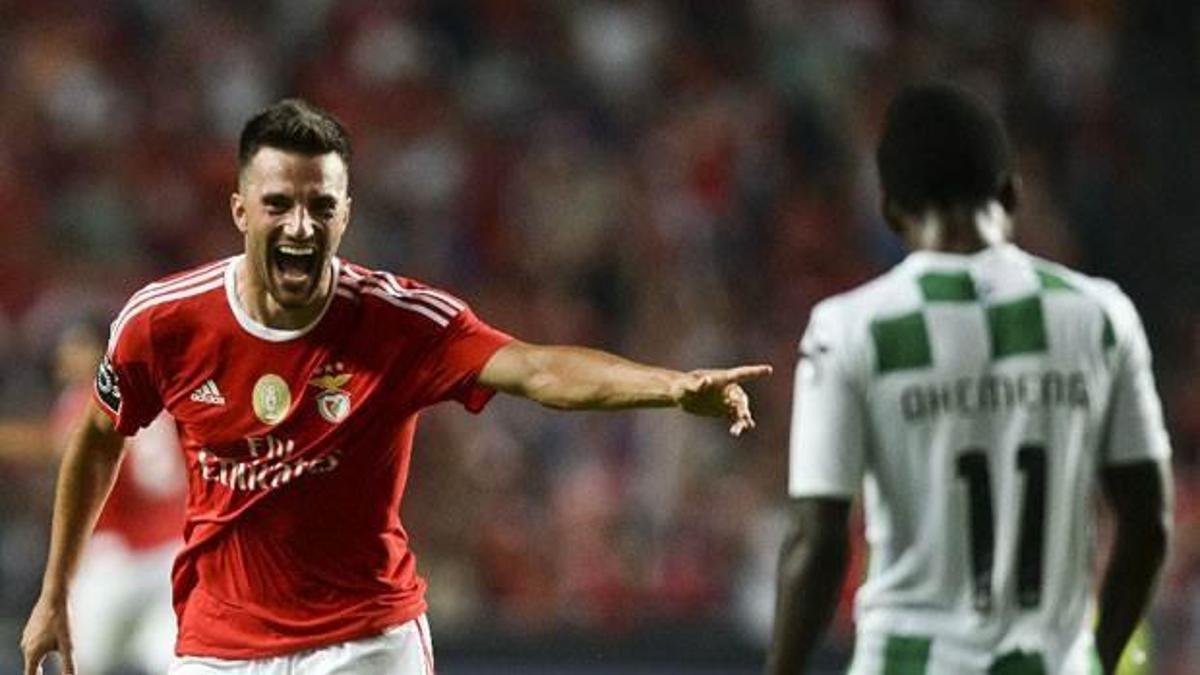 Gol düellosu Benfica'nın