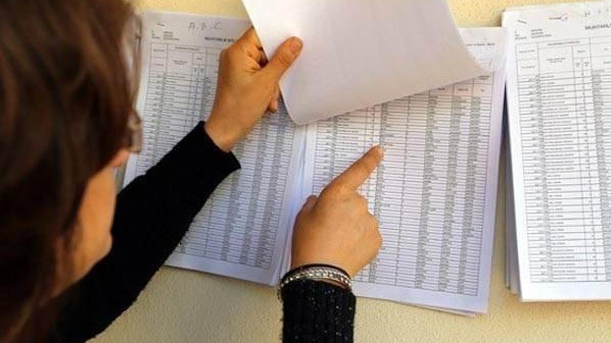 Seçmen listeleri asıldı!