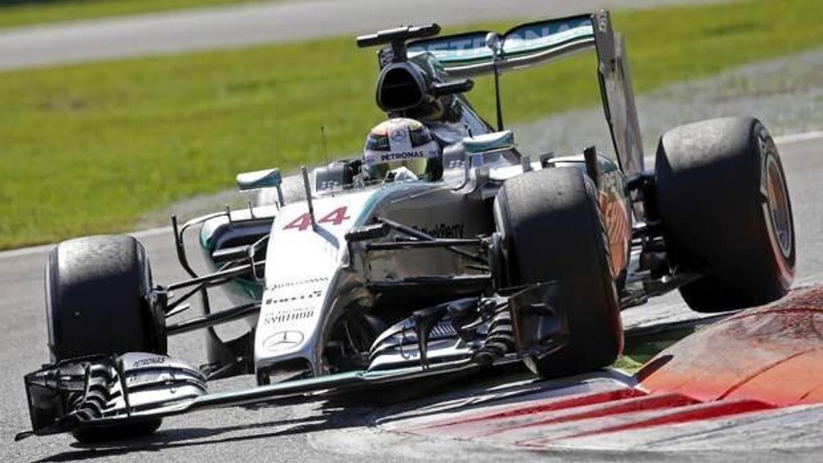 İtalya'da ilk cep Hamilton'ın
