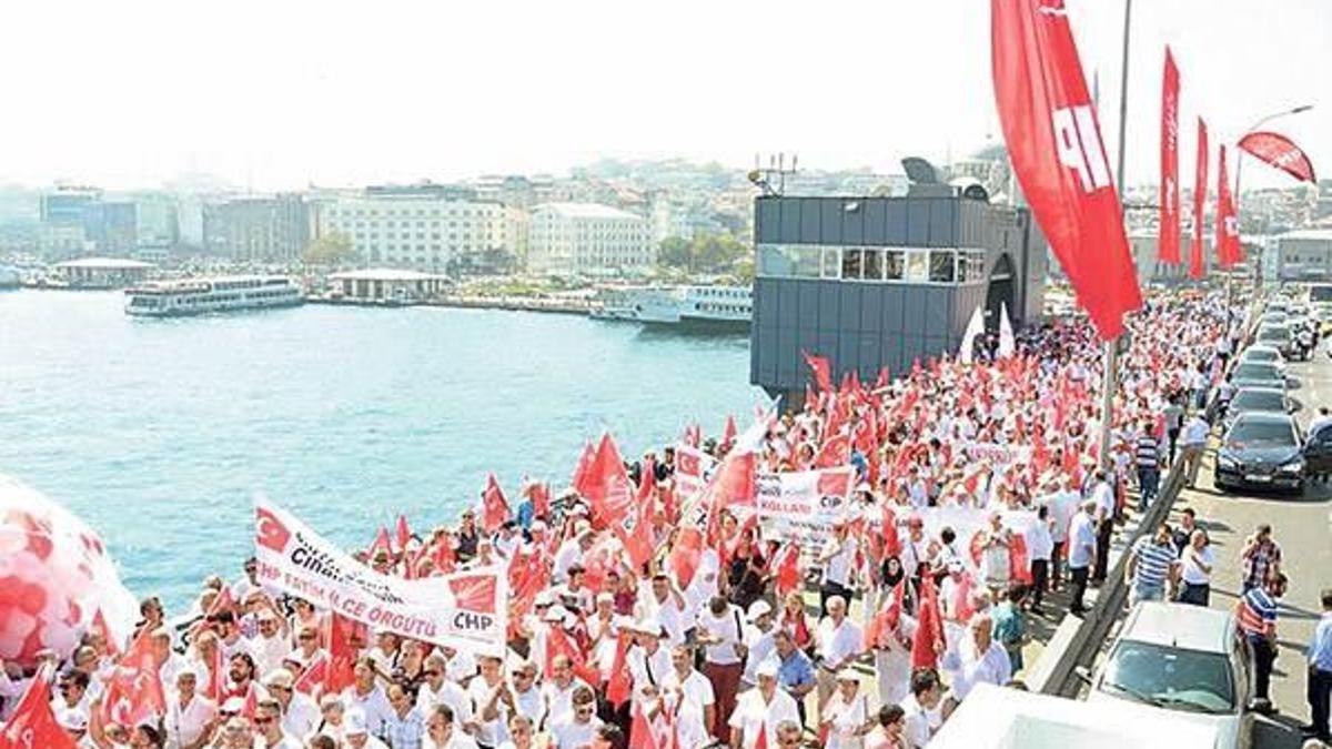 CHP’den barış yürüyüşü
