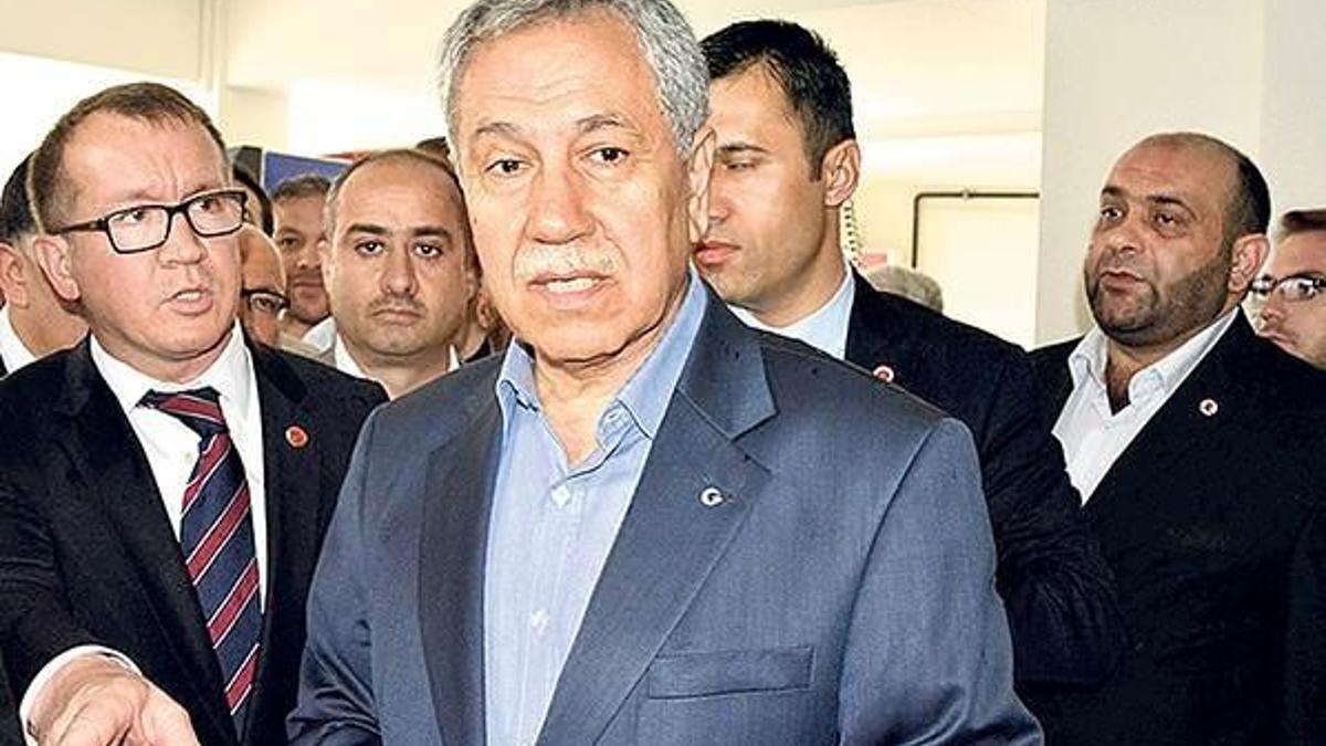 Arınç: AK Parti’nin oyları yükseldi ama yetmiyor