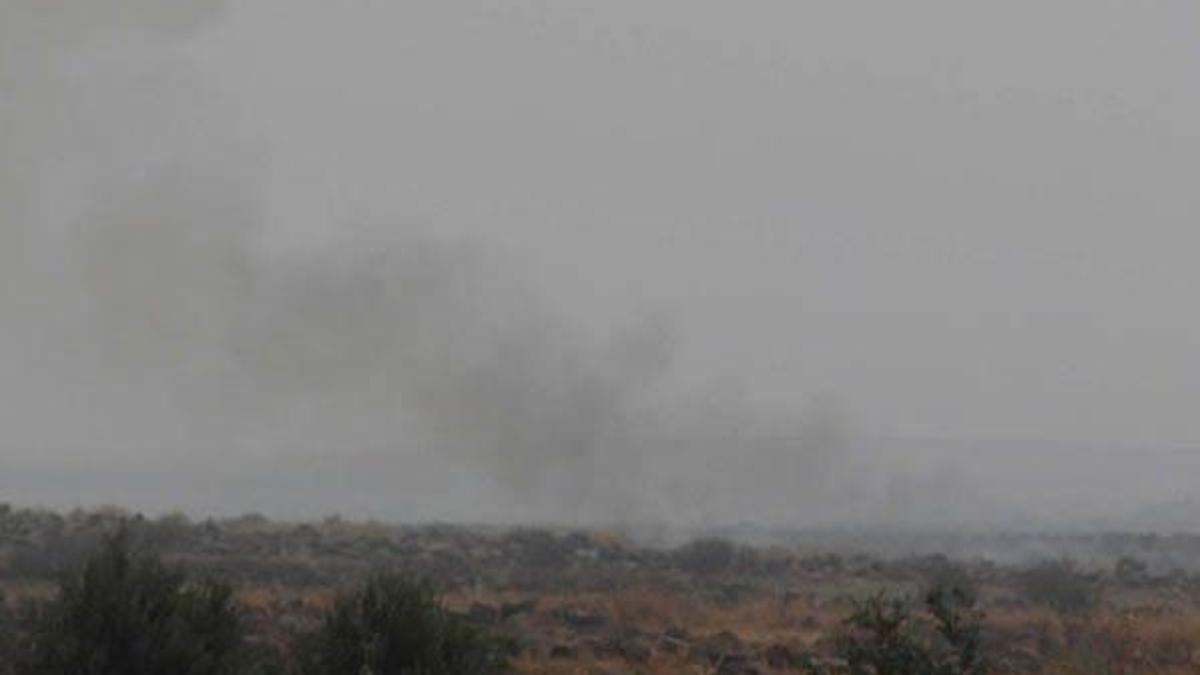 Kilis semalarında uçak hareketliliği