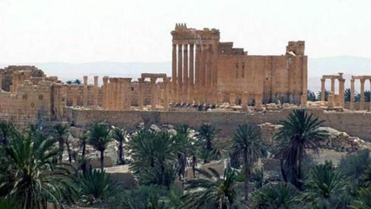 Şam'dan Palmyra'ya hava operasyonu