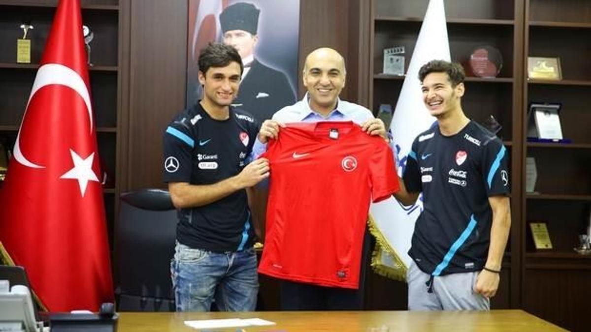 Ampüte millilerden Başkan Kerimoğlu'na ziyaret
