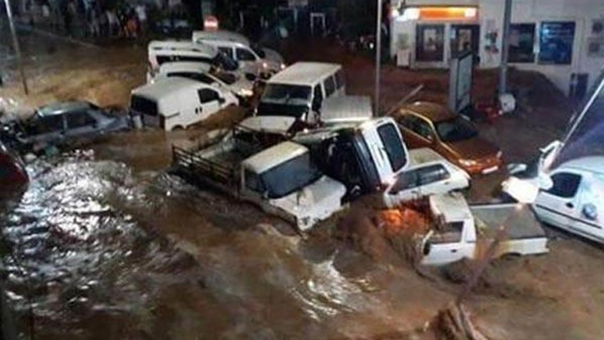 Bodrum'u sel vurdu