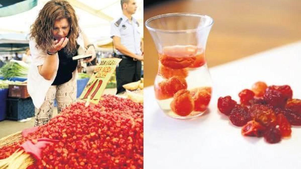 Dağ çileği diye çeri domates satmışlar