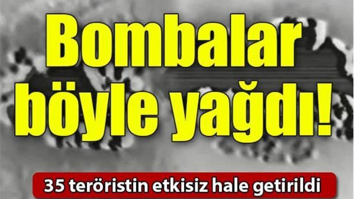Gara'da 35 terörist etkisiz hale getirildi!