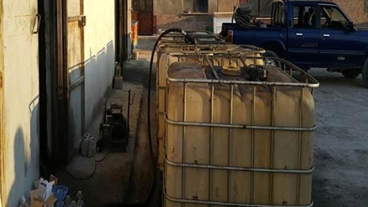 İşyeri bodrumunda kaçak akaryakıt istasyonu