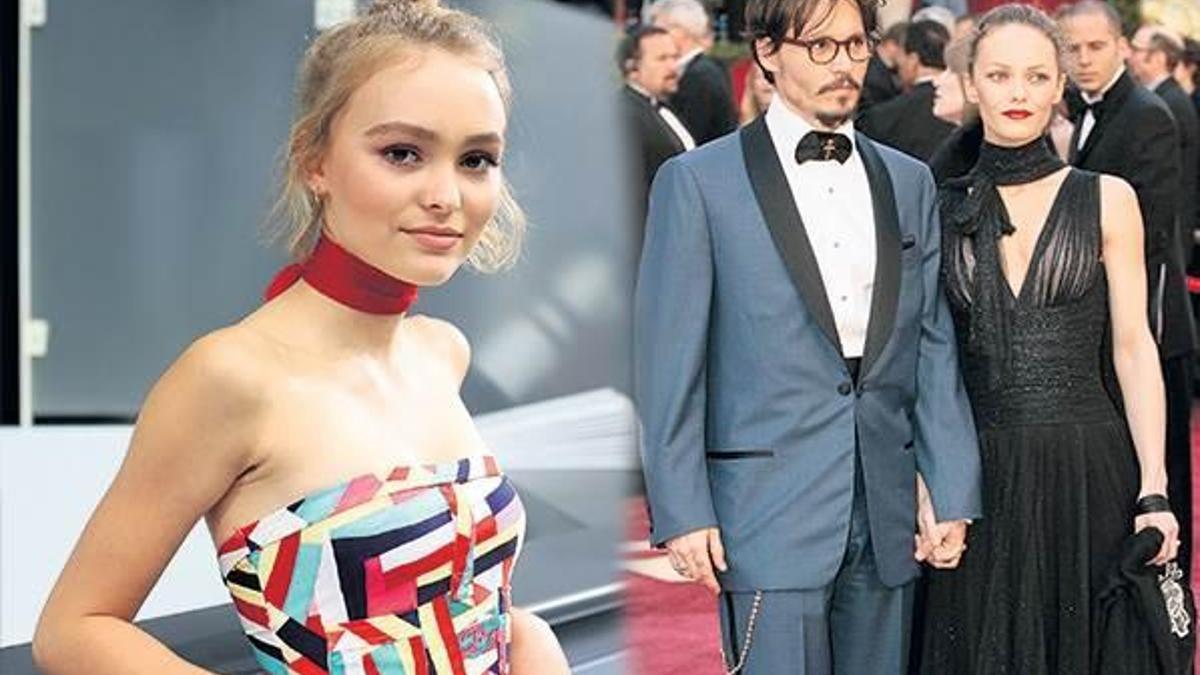 Depp’in kızı defilede