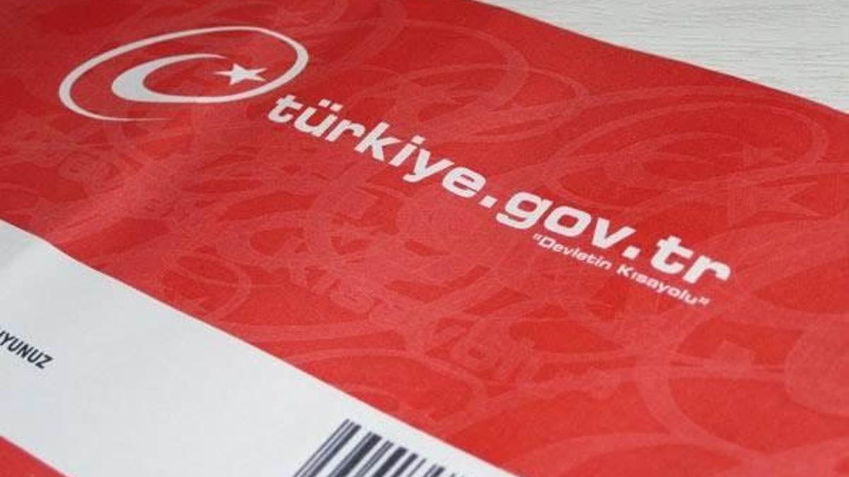 'e-devlet' şifrenizi kimseyle paylaşmayın!