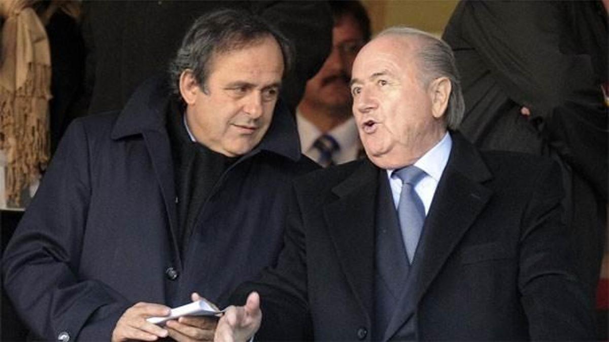 Platini ve Blatter'e 90 günlük men!