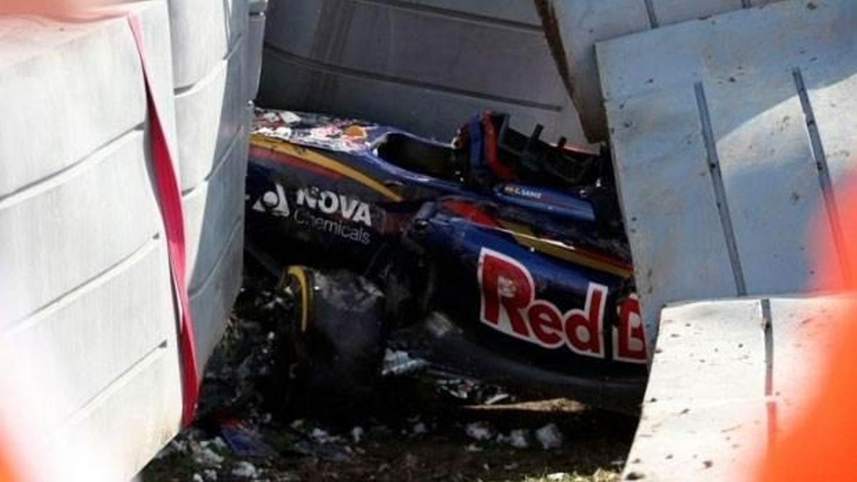 Formula 1'de feci kaza