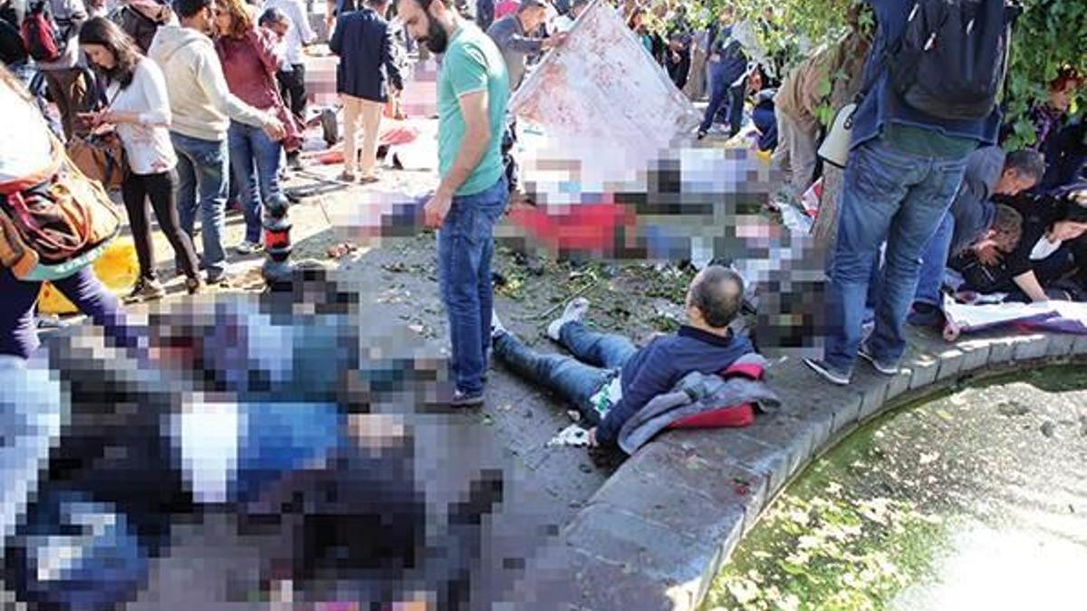 Patlamayı çatıdaki kafatası ve parçalanmış cesetler çözecek