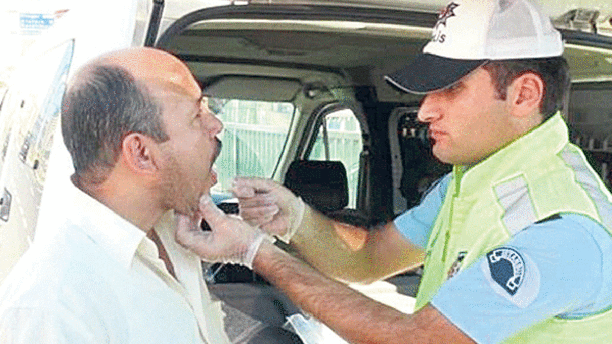 Uyuşturucu kullanan sürücüler yandı