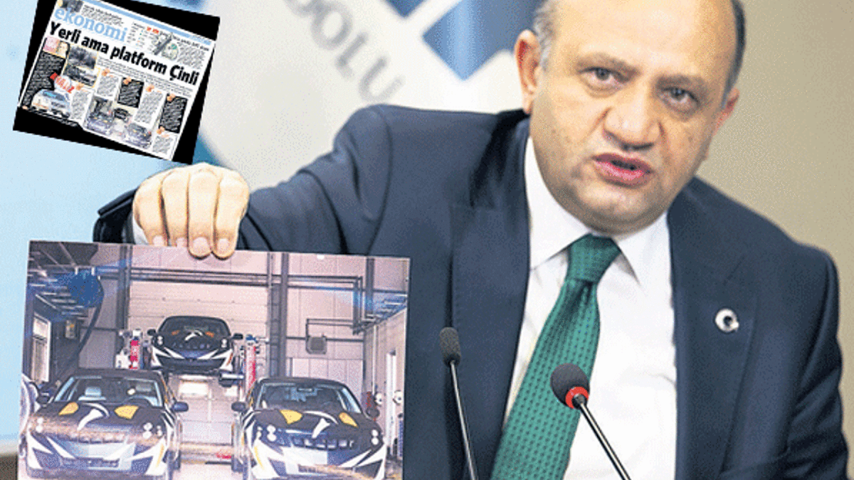 ‘Yerli oto’ için Saab’ın haklarını Çin’den aldık