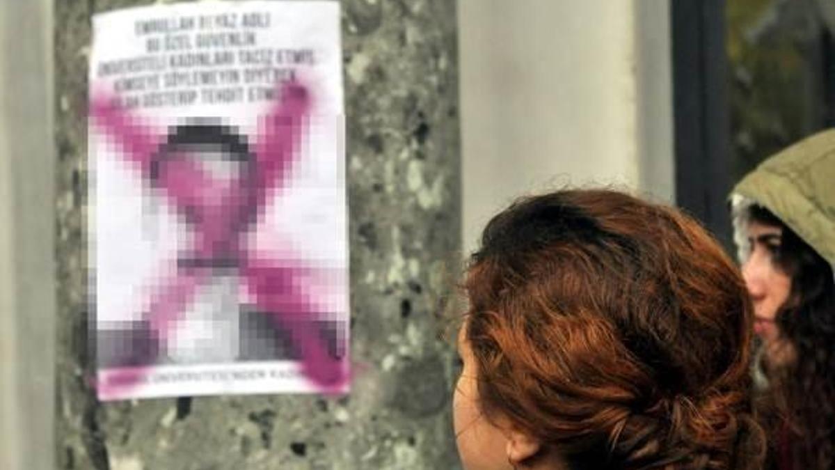 İstanbul Üniversitesi’nde taciz protestosu