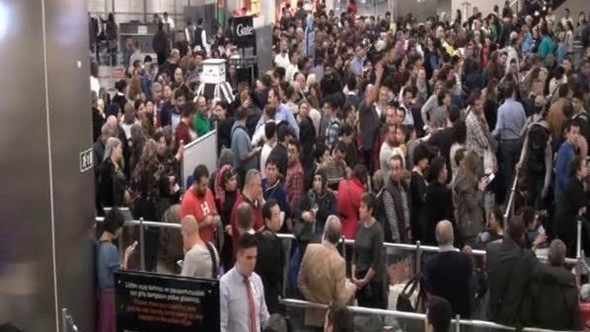Atatürk Havalimanı’nda Polnet çilesi