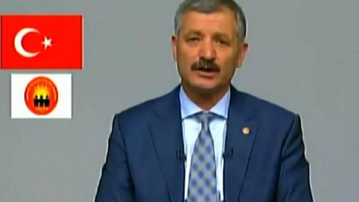 Öldükten 2 saat sonra TRT'de partisine oy istedi