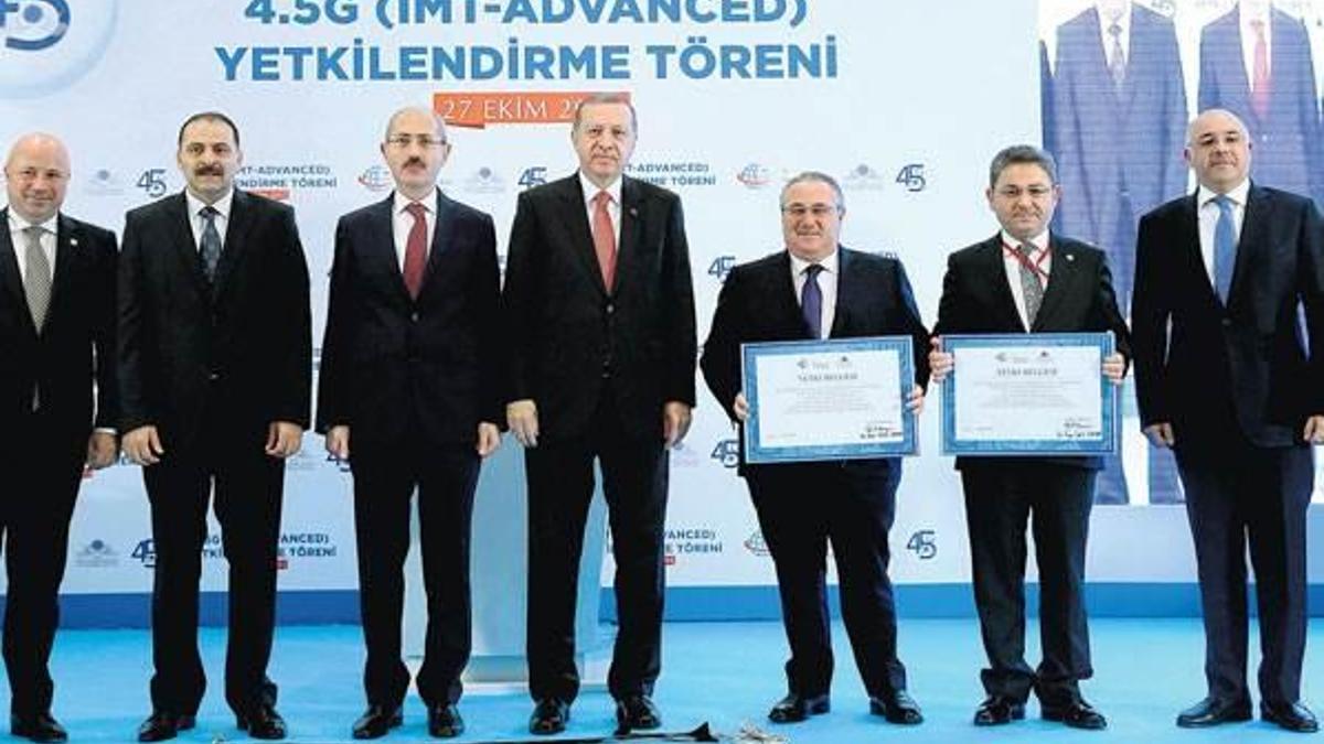 4.5G’de 4 milyar euroluk imza atıldı