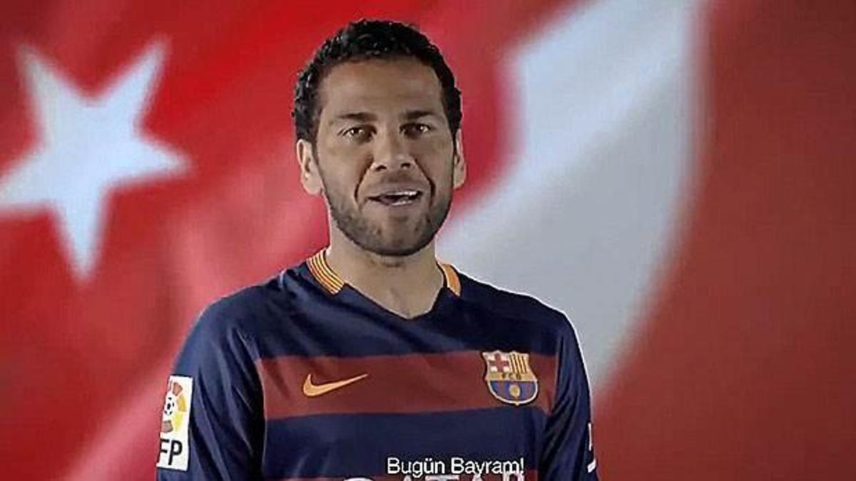 Barcelona'dan anlamlı hareket
