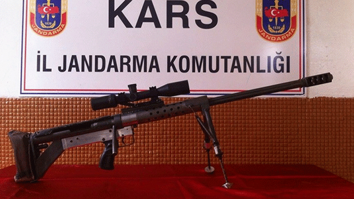 PKK’lıların sakladığı dürbünlü Zagros tüfek ele geçirildi