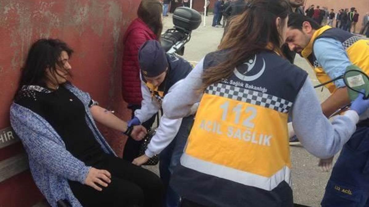 Sandıkta kavga! Polis müdahale etti