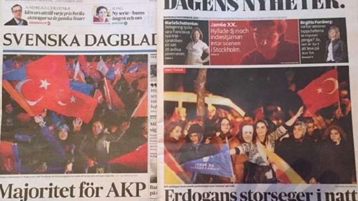 İsveç basınında Türkiye'deki seçim sonuçları