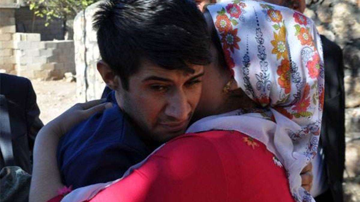 Bagok Dağı’ndaki çatışmada yaralanan asker evine getirildi