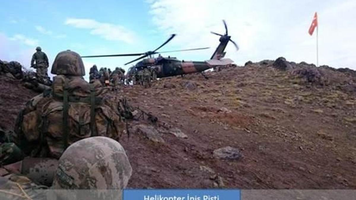 Dağlıca’da 40 gün süren operasyon böyle görüntülendi