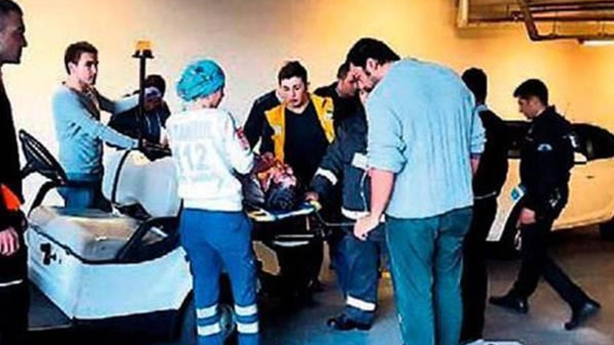 Zorlu Center'ın otoparkında intihar girişimi