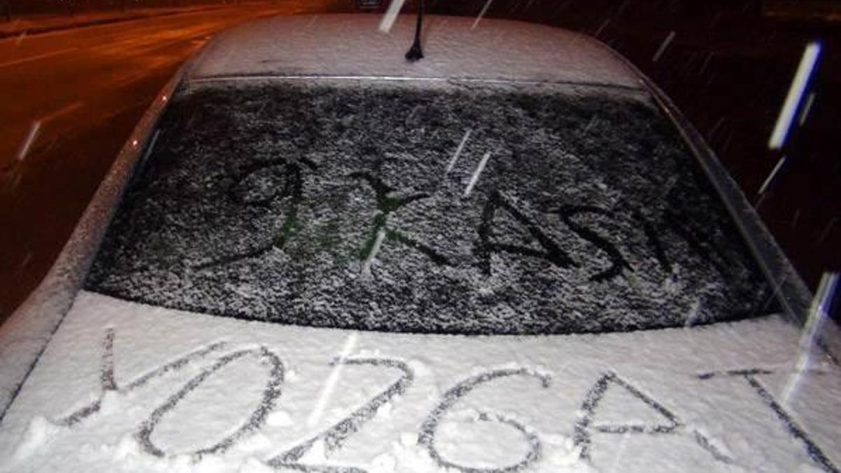 Yozgat’ta mevsimin ilk kar yağışı başladı