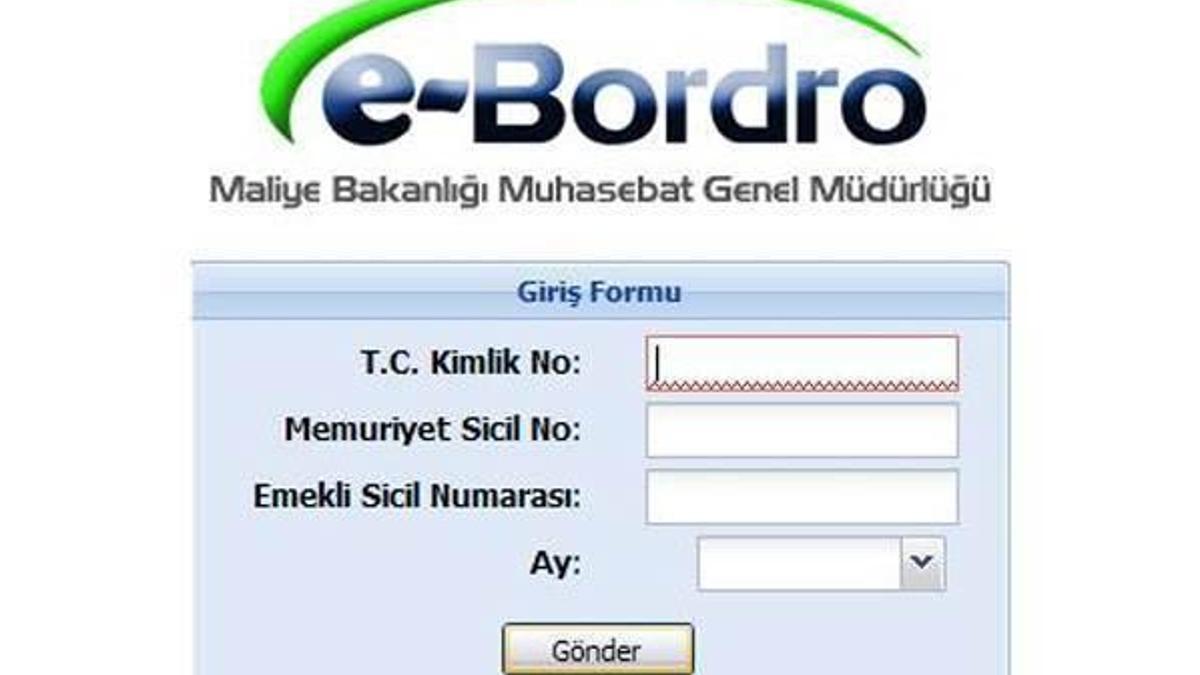 E-Bordro giriş ve maaş bordrosu sorgulama nasıl yapılır?